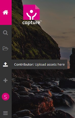 Contributor upload icon